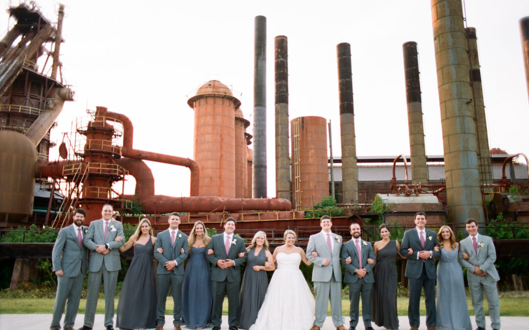 Anna-Wesley & Grant: Sloss Furnaces Wedding