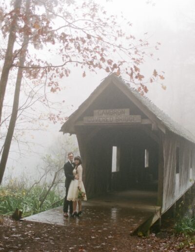 Mary Kate & Justin: Foggy Mountain Elopement