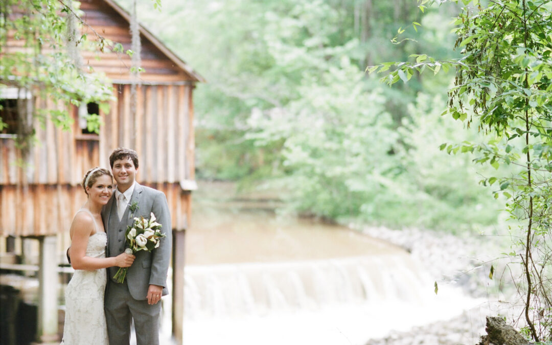 Kay & Tyler: Rikard’s Mill Historical Park Wedding